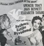 Elizabeth Taylor - Father's little dividend (1951), Alle leeftijden, Ophalen of Verzenden, 1940 tot 1960, Zo goed als nieuw