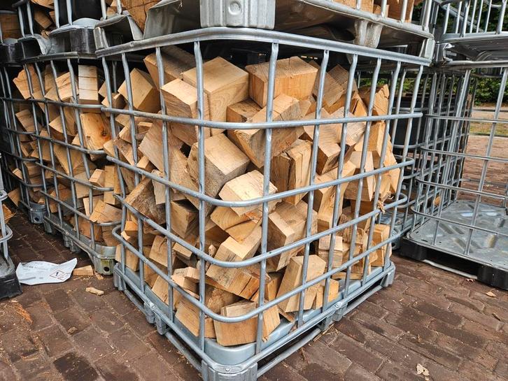 Droog Beuken brandhout haardhout kachelhout gratis bezorgd, Tuin en Terras, Haardhout, Beukenhout, 6 m³ of meer, Ophalen