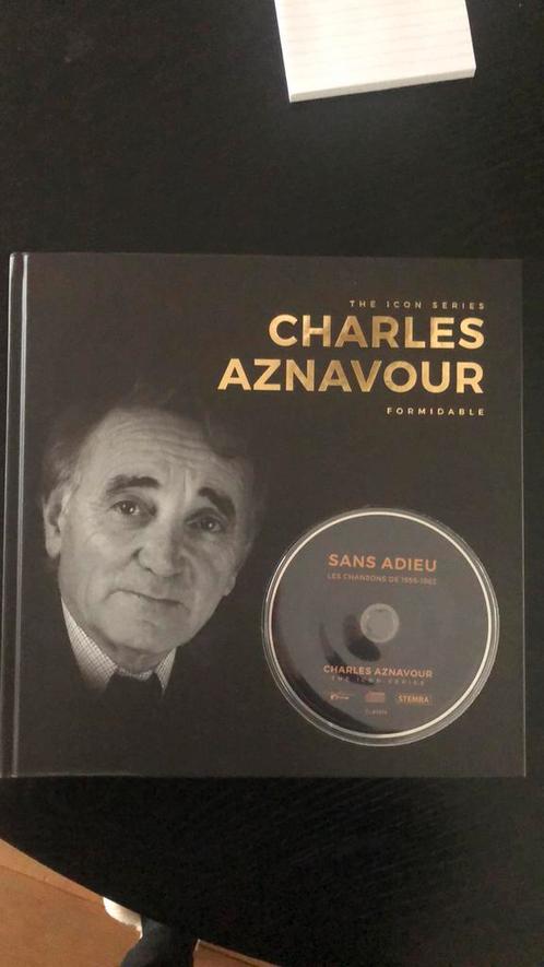 Ed van Eeden - Charles Aznavour tafelboek met cd, Boeken, Biografieën, Zo goed als nieuw, Ophalen of Verzenden