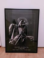 Schilderij/poster Dexter Gordon incl zwarte lijst, Huis en Inrichting, Ophalen, Zo goed als nieuw, Foto of Poster, 75 cm of meer