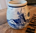 Potje Delfts handpainted wingsworks Rotterdam Holland, Ophalen of Verzenden