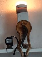 XL amandelmolen (kaas)rasp ,emaille?sleets,stoer brocante, Ophalen of Verzenden