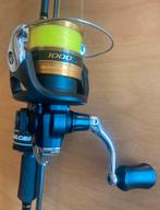 Vishengel met molen werphengel vissport vissen hobby plezier, Ophalen, Nieuw