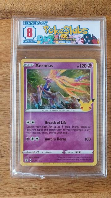 Graded kaart 8 Xerneas holo beschikbaar voor biedingen