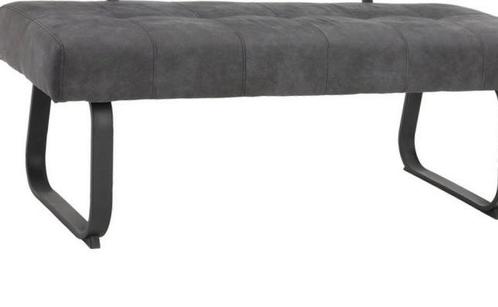 Vintage look zitting met binnenvering microvezel *NIEUW*, Huis en Inrichting, Banken | Voetenbanken en Poefen, Nieuw, 125 cm of meer