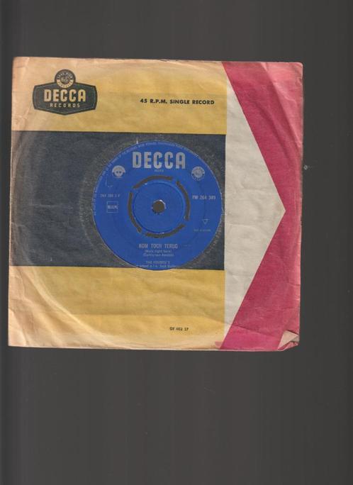 THE  FOURYO'S  --  KOM  TOCH  TERUG  //  2  VERTALINGEN, Cd's en Dvd's, Vinyl Singles, Gebruikt, Single, Nederlandstalig, 7 inch