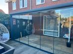 Glazen schuifwand veranda, Tuin en Terras, Overkappingen, Ophalen, Gebruikt, Veranda