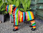 PROMO.Kunst,Hond,Engelse Bulldog Bohemian-style,kunstobject, Tuin en Terras, Tuinbeelden, Nieuw, Kunststof, Ophalen, Dierenbeeld