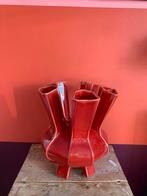 Rode puyi vaas PolsPotten, Ophalen, Gebruikt, Aardewerk of Porselein, Minder dan 50 cm