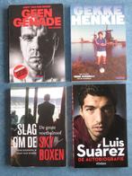 4x voetbal Geen Genade,Gekke Henkie,Slag om de skybox,Suarez, Ophalen of Verzenden, Gelezen, Balsport