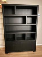 Nette zwarte kast, Huis en Inrichting, Kasten | Buffetkasten, Ophalen, Met deur(en), 100 tot 150 cm, 200 cm of meer