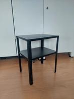 KNARREVIK nachtkastje/bijzettafel - IKEA, Huis en Inrichting, Minder dan 55 cm, Metaal of Aluminium, Zo goed als nieuw, Rechthoekig