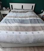IKEA bed 160*200, Ophalen, Gebruikt, Wit, Tweepersoons