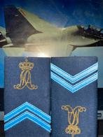 Luchtmacht Rang Strepen - Sergeant en Adjudant, Verzamelen, Militaria | Algemeen, Ophalen of Verzenden, Luchtmacht, Nederland
