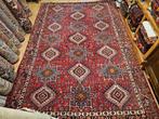 Vintage handgeknoopt perzisch tapijt karadja 405x277, Info@SlatsAntiek.nl, Perzisch, 200 cm of meer, Ophalen of Verzenden