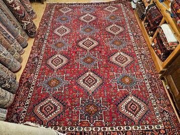Vintage handgeknoopt perzisch tapijt karadja 405x277 beschikbaar voor biedingen