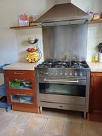 6-pits Boretti gasfornuis / oven / afzuigkap, Witgoed en Apparatuur, Ophalen, Gebruikt, 60 cm of meer, Gas