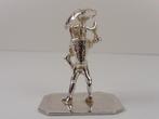Zilveren miniatuur Parapluverkoper                      Z183, Ophalen of Verzenden, Zilver