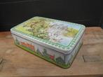 OUD VINTAGE "VERKADE" KOEKBLIK, Verzamelen, Blikken, Ophalen of Verzenden, Gebruikt, Koek(jes), Verkade