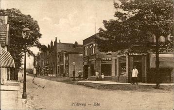 Ede Parkweg met 2 winkels oa De Geldersche Vallei st 1929 beschikbaar voor biedingen