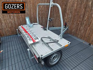 motorfietsaanhanger enkelasser beschikbaar voor biedingen