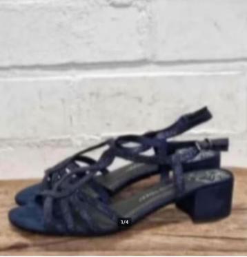 Marco Tozzi - Blauwe sandalen met hak maat 36 - Nieuw beschikbaar voor biedingen