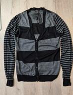 Antony Morato Gestreept Vest - Maat L - NIEUW met kaartje, Maat 52/54 (L), Antony Morato, Verzenden, Zwart