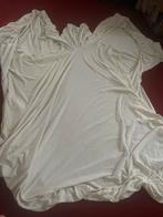 2 X Hoeslakens  Split 2-persoons, Tweepersoons, Ophalen of Verzenden, Zo goed als nieuw, Wit