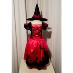 Nieuw ! Roze Heksenjurken + Heksenhoed Maatreeks 116-122-128, Ophalen of Verzenden, Nieuw, 122 t/m 128, Meisje