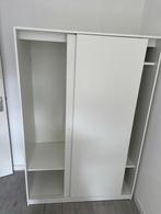 Ikea Kleppstad kast, schijfdeuren, wit, Ophalen, Overige materialen, Met deur(en), 100 tot 150 cm