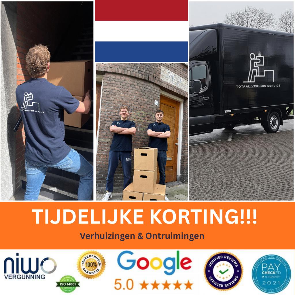 Verhuizen? Doe het met Totaal Verhuis Service, Diensten en Vakmensen, Verhuizers en Opslag, Inpakservice, Verhuizen binnen Nederland