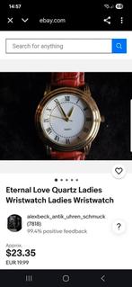Mooie dames horloge, Ophalen, Staal, Overige merken