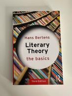 Hans Bertens Literary Theory the basics, Ophalen of Verzenden, Zo goed als nieuw, WO
