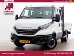 Iveco Daily 35C14 136pk E6 Open Laadbak D.C. Trekhaak 3500kg, Auto's, Bestelauto's, Gebruikt, Euro 6, Iveco, 7 stoelen
