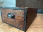 Grote lade kist landelijk Brocante siber sleets imperfect, Ophalen of Verzenden