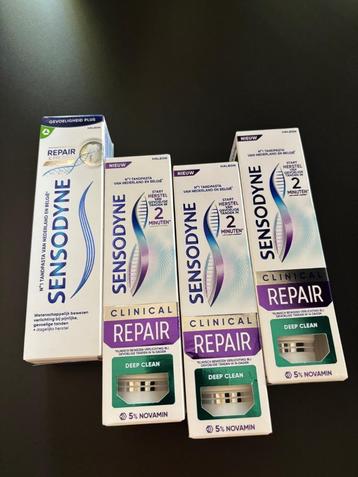 Sensodyne Tandpasta 4x ongeopend beschikbaar voor biedingen