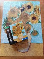 Clementoni puzzel 1000 st Zonnebloemen Vincent van Gogh, Zo goed als nieuw, Ophalen