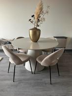 Eettafel Woood, Huis en Inrichting, Tafels | Eettafels, Ophalen, Zo goed als nieuw, Rond, 100 tot 150 cm