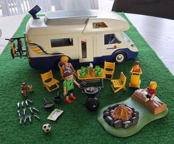 Playmobil camper vakantie kamperen gezin beschikbaar voor biedingen