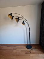 Vloerlamp Lira zwart/goud – inclusief HUE lichtbronnen, Ophalen, Zo goed als nieuw, 150 tot 200 cm