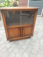 Vintage vitrine kastje, Huis en Inrichting, Kasten | Vitrinekasten, Ophalen, Gebruikt, Vintage, 50 tot 100 cm