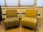 Leolux Skylla Fauteuils (2x), Huis en Inrichting, Ophalen, Metaal, Gebruikt, 75 tot 100 cm