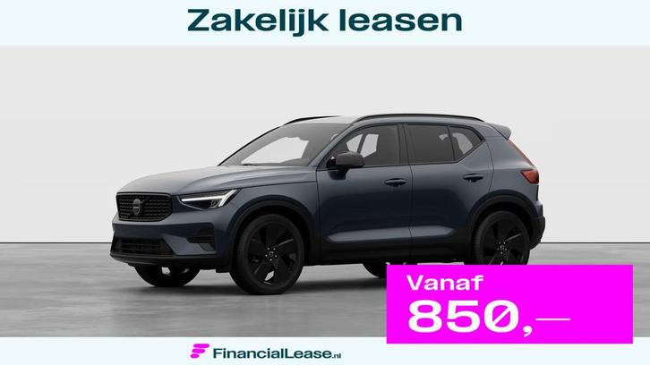 Volvo XC40 B4 197 pk Plus Black Edition | Model 2026 | 20" |, Auto's, Volvo, Bedrijf, Lease, Financial lease, XC40, 360° camera