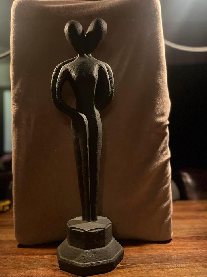 Abstract Sculptuur - Liefde, Antiek en Kunst, Kunst | Beelden en Houtsnijwerken, Ophalen of Verzenden