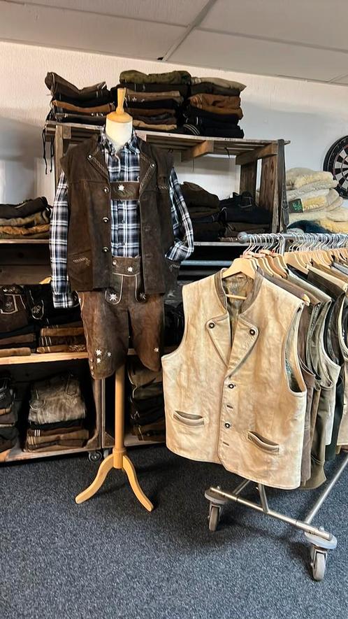 LEDERHOSEN GROTE PARTIJ origineel uit Duitsland/Oostenrijk, Kleding | Heren, Carnavalskleding en Feestkleding, Zo goed als nieuw