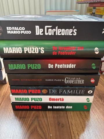 Mario Puzo Boeken Collectie beschikbaar voor biedingen