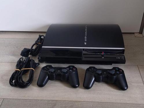 Sony PlayStation 3 CECHC04 Backwards Compatible | 60GB ZGAN, Spelcomputers en Games, Spelcomputers | Sony PlayStation 3, Zo goed als nieuw