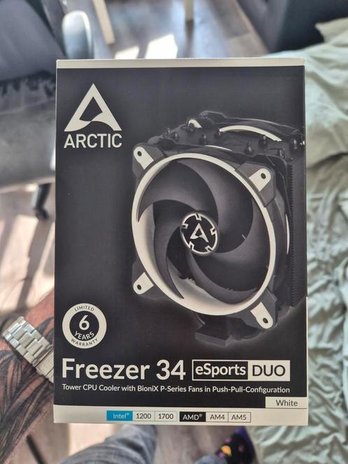 ARCTIC Freezer 34 eSports DUO, Computers en Software, Computerkoelers, Zo goed als nieuw, Luchtkoeling, Ophalen of Verzenden