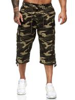 SALES! Katoenen camouflage bernuda maat XXL, Ophalen of Verzenden, Nieuw, Overige maten, Groen