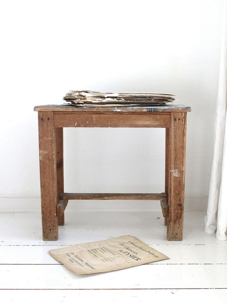 BANKJE, OPSTAPJE, KRUK, ATELIER KRUK, Antiek en Kunst, Curiosa en Brocante, Ophalen of Verzenden